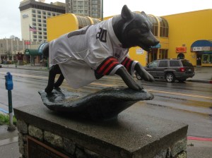 En hyllning till alla slädhundar och deras "mushers" - förare.