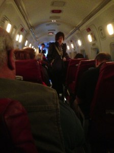 Minimalt flygplan är icke bra för flygrädda